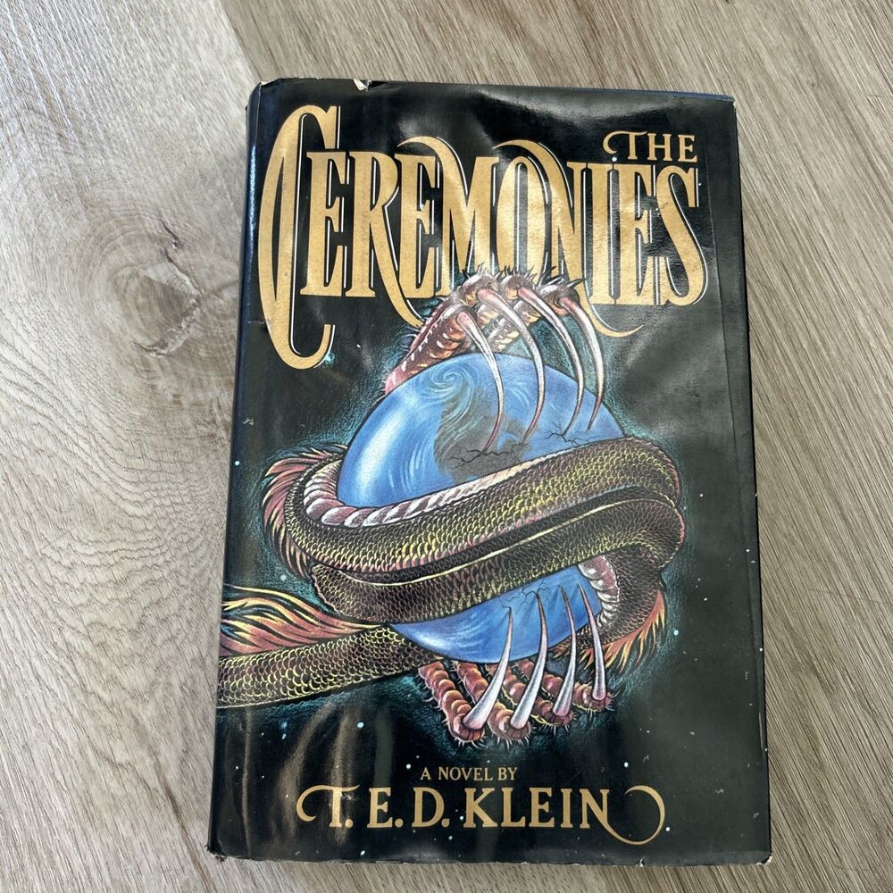 The Ceremonies T.E.D. Klein 1st Printing Edition Hardcover Book 1984 Viking